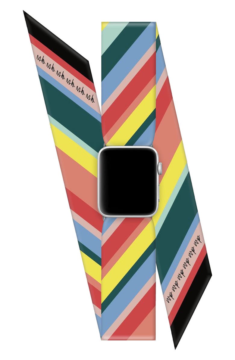 Wristpop Rocket Pop Apple Watch<sup>®</sup> Scarf Watchband, Main, color, 