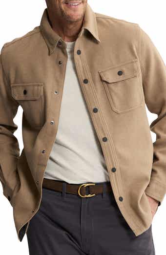 JACHS Knit Shirt Jacket