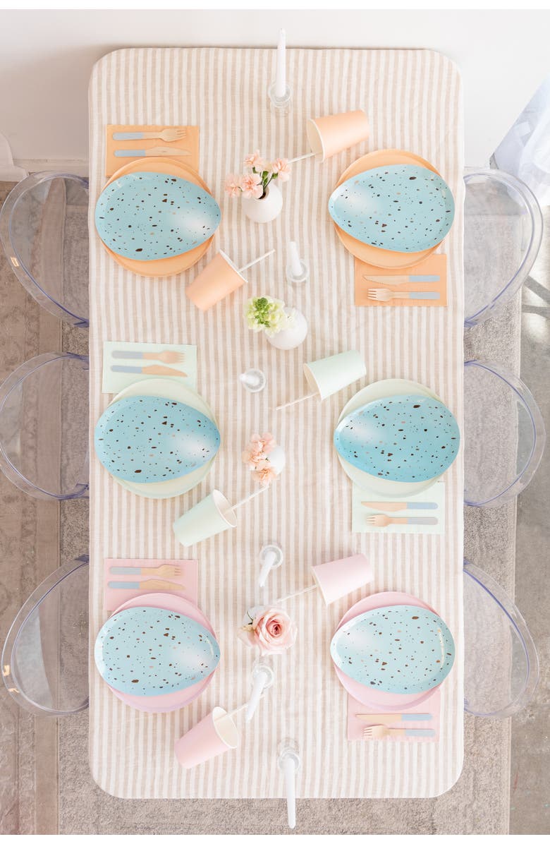 Jollity & Co Rockin' Robin Plates, Alternate, color, Dessert Plates