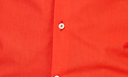Opposuits Red Devil Modern Tailored Fit Wrinkle Resistant Button-up Shirt In Red