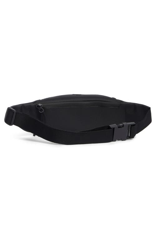 Lacoste Logo Belt Bag In Black