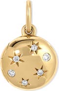Adina Reyter Celestial Diamond Locket Mini Charm