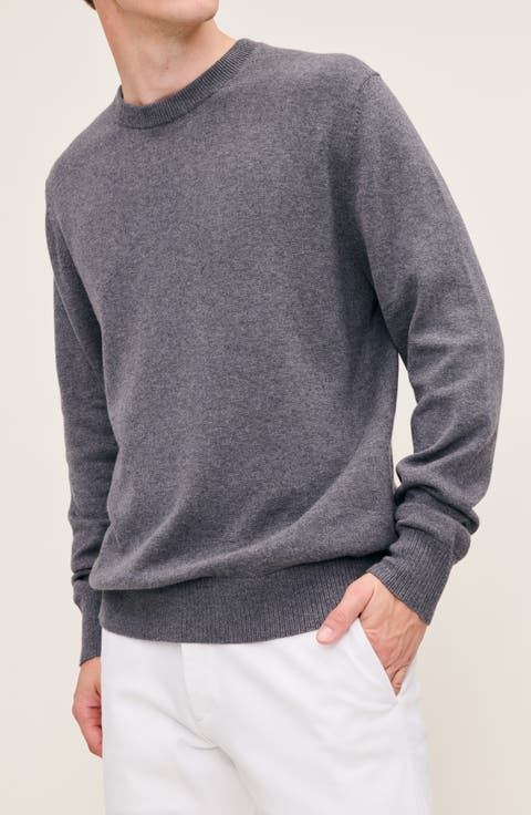 Cotton & Cashmere Crewneck Sweater