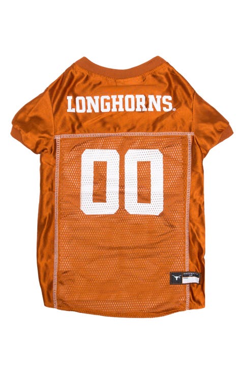 Texas Longhorns Basketball Mesh Dog Jersey
