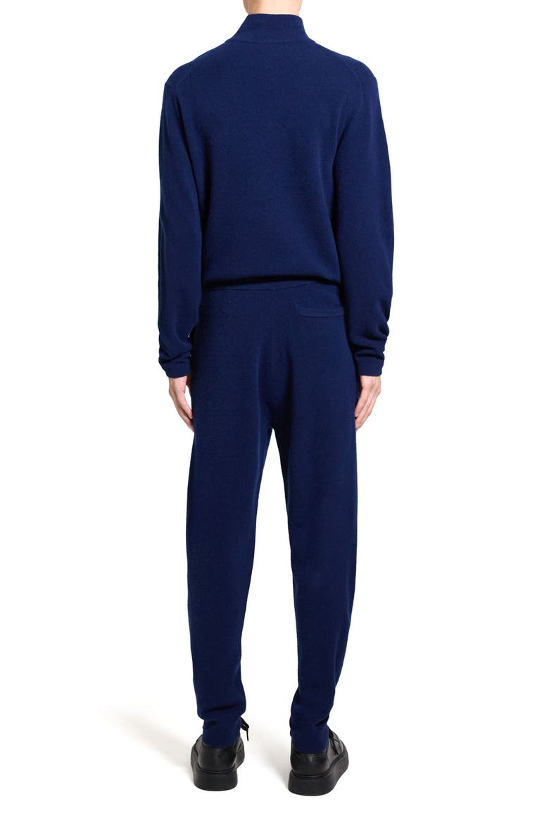 Alcos Merino Wool Blend Drawstring Pants, Alternate, color, BLUEBERRY