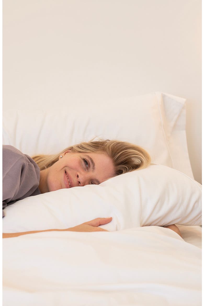 Down & Feather Classic Hotel Pillow, Alternate, color, SOFT