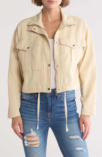 Crop Cargo Jacket