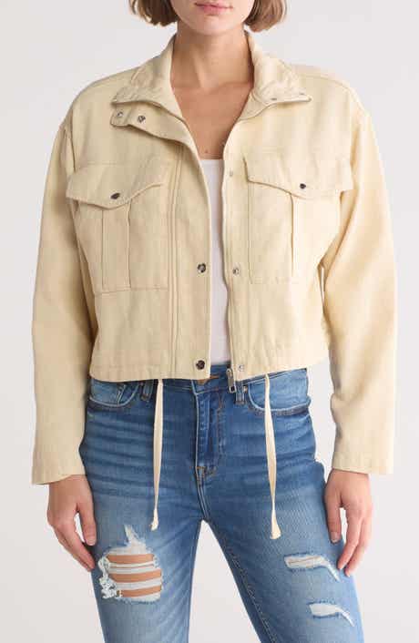 Crop Cargo Jacket