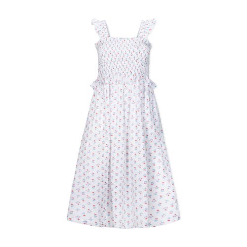 Hope & Henry Organic Smocked Sundress In Paris Floral