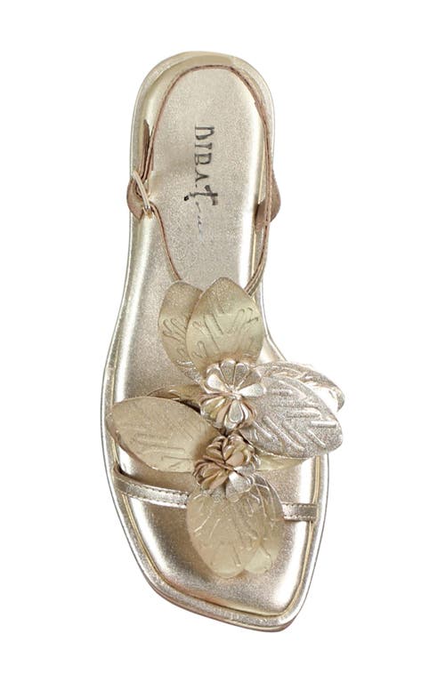 Diba True Per Shing Sandal In Gold