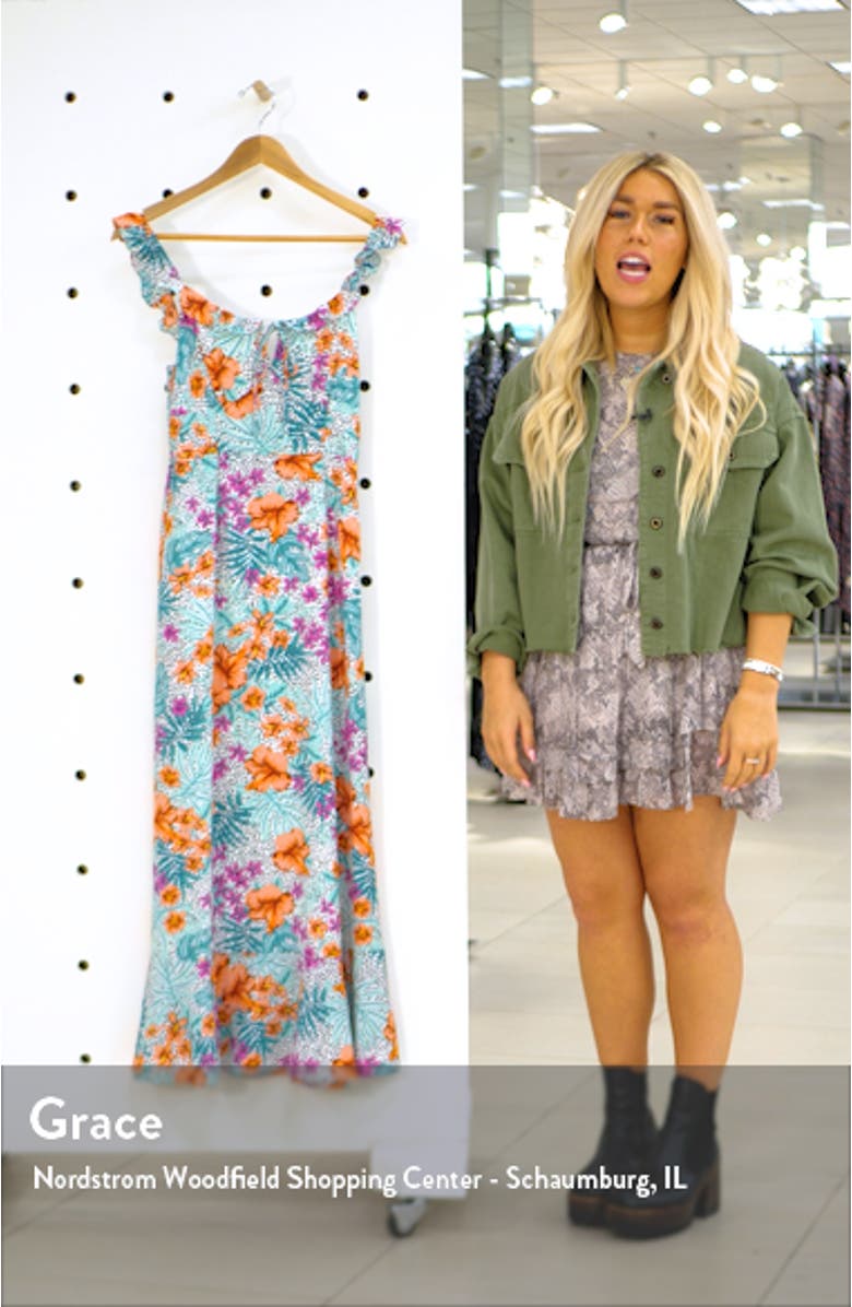 Flower Power Maxi Dress, sales video thumbnail