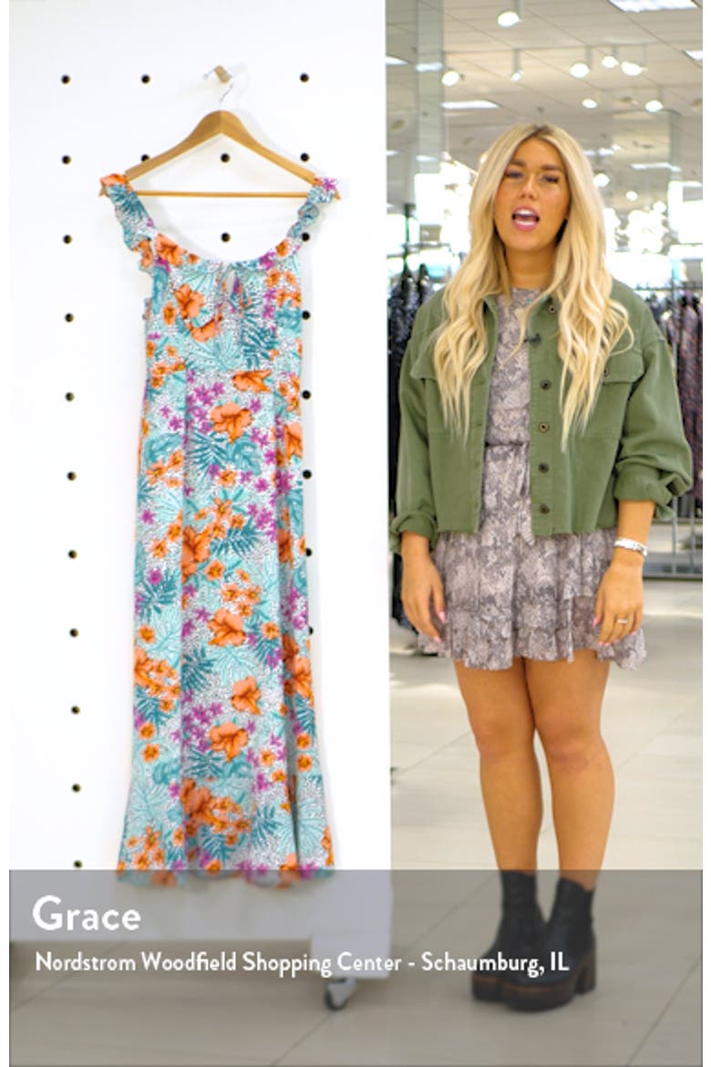 Flower Power Maxi Dress video