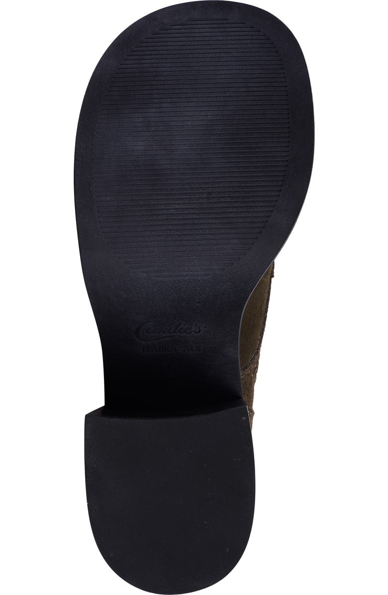 Candie's Tatiana Platform Boot, Alternate, color, Green