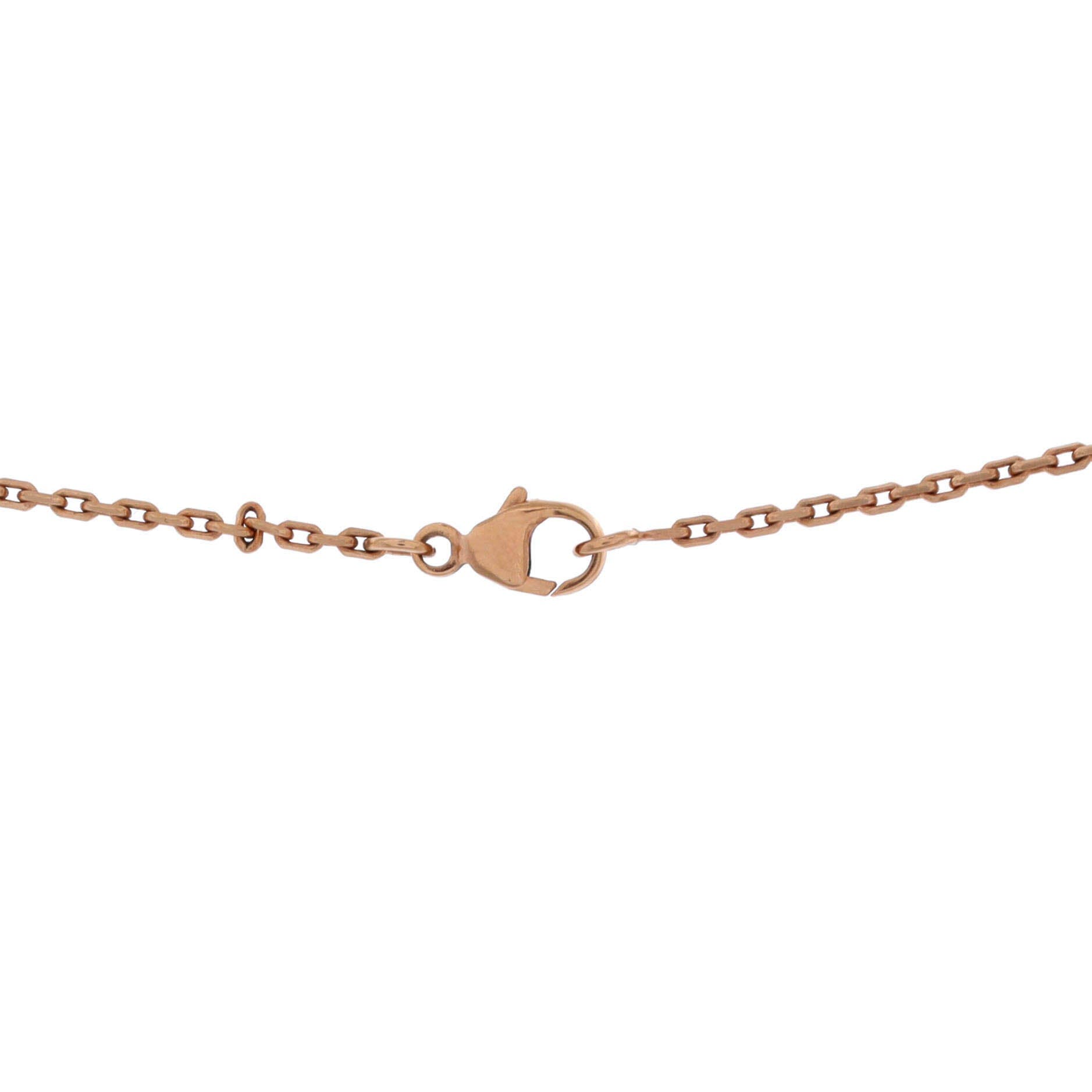 Pre-Owned Hermes Pop H Pendant Chain Necklace Metal and Enamel Mini, Alternate, color, Blue