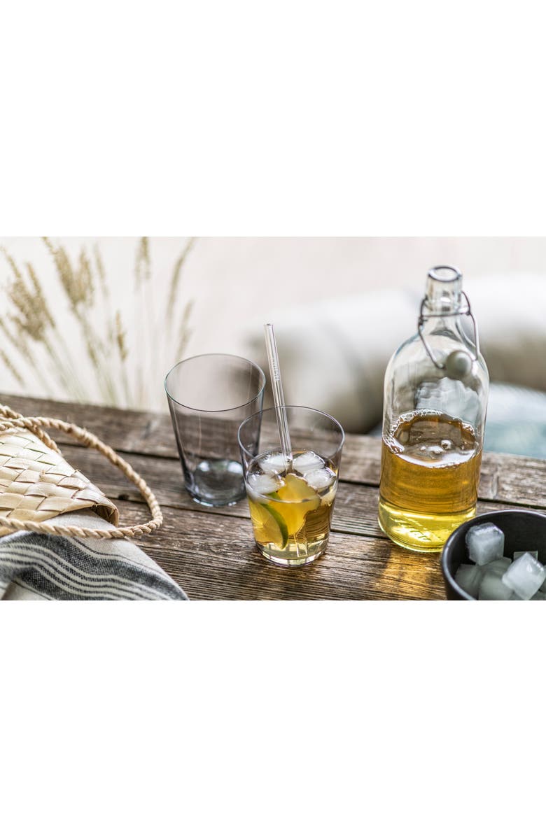 Fortessa Together Set of 4 Tritan Crystal Glasses, Alternate, color, Graphite