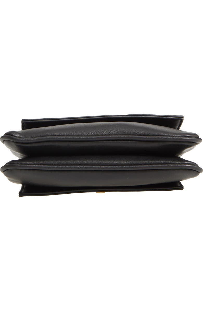 Mali + Lili Double Flap Vegan Leather Crossbody Bag, Alternate, color,