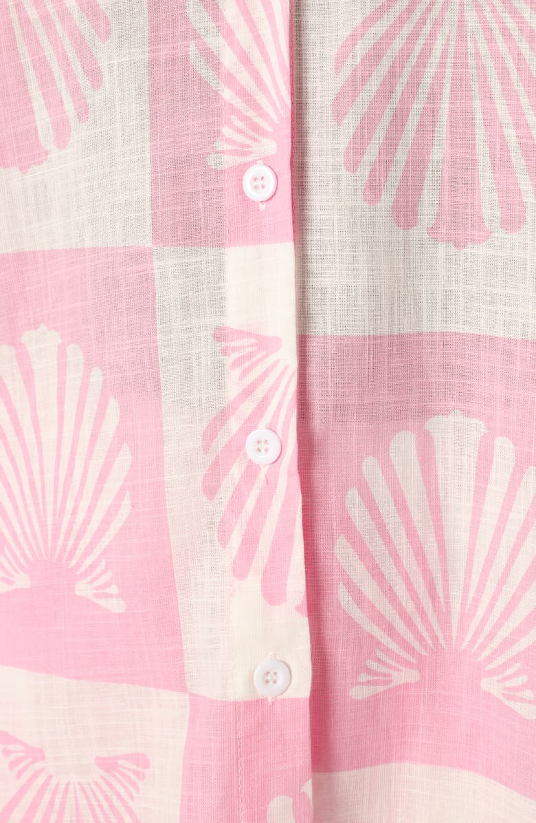 Petal & Pup Harvey Cotton Button-Up Shirt & Shorts Set, Alternate, color,