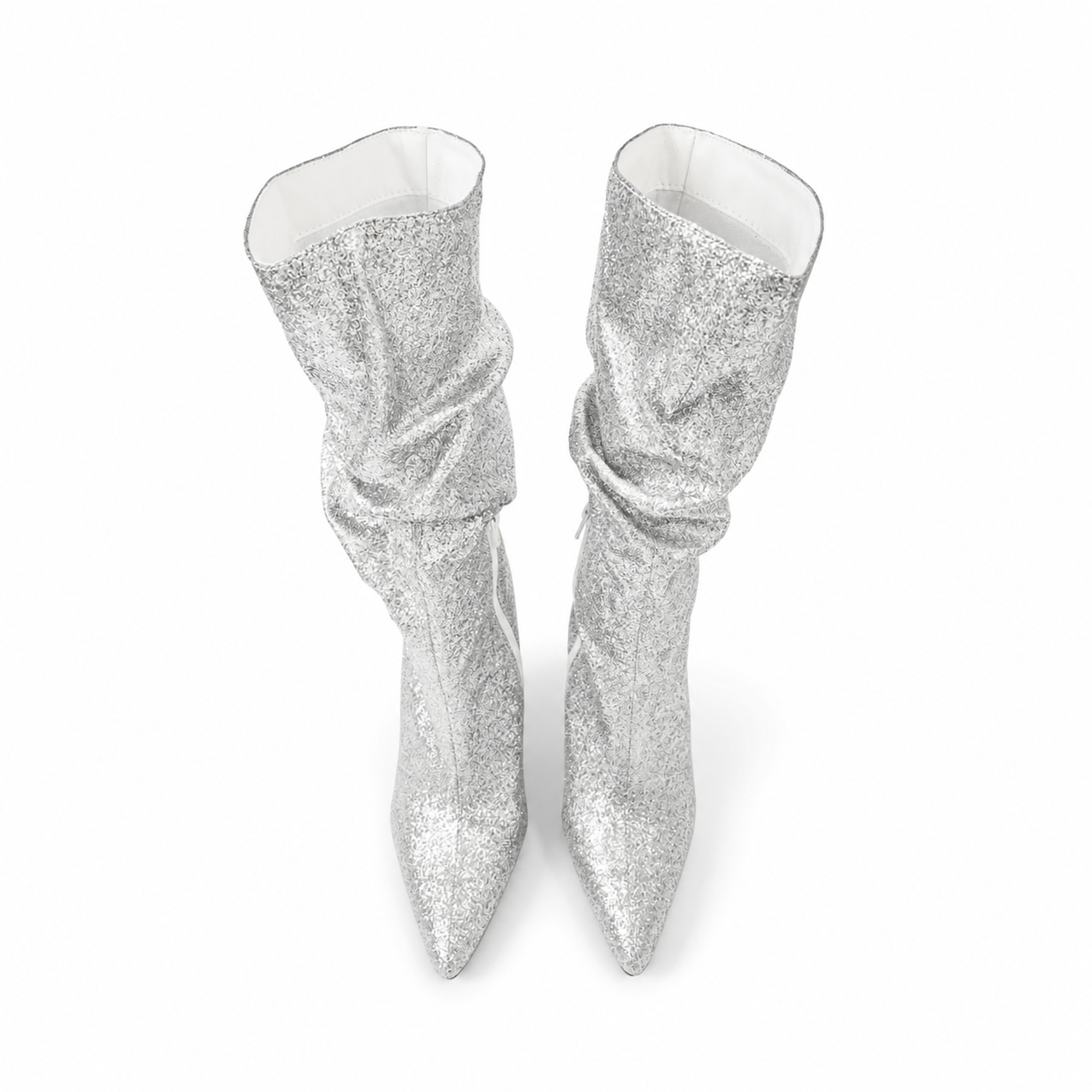 Roxie Boots, Alternate, color, Silver