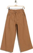 Democracy High Waist Crop Wide Leg Pants