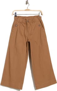 Democracy High Waist Crop Wide Leg Pants