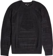 G-STAR 3D Biker Textureblock Crewneck Sweater