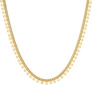 Satya Jewelry Shine a Light Coin Chain Necklace