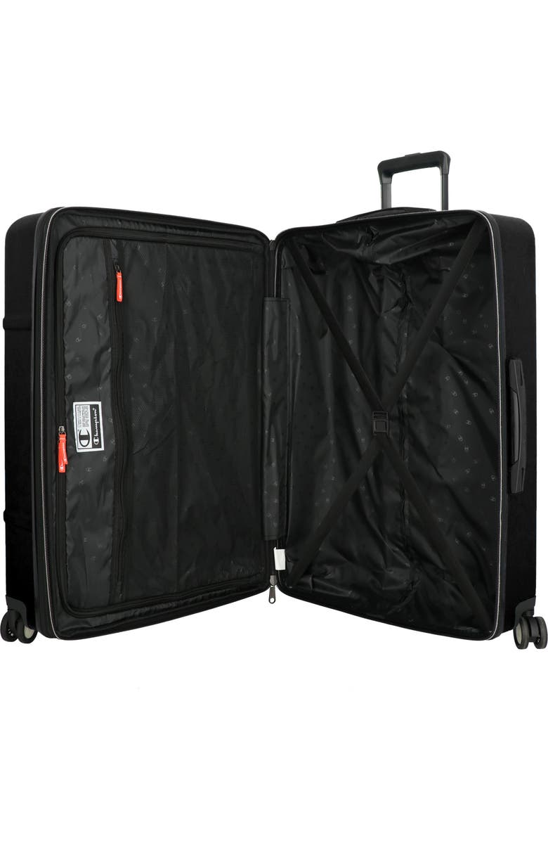 Champion Journey 2-Piece Hardside Luggage Set, Alternate, color, Black