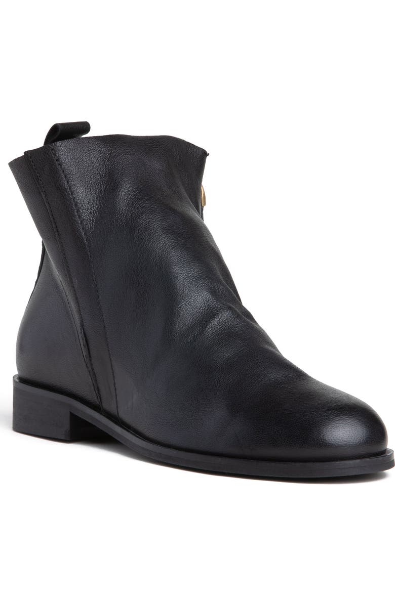 BEAUTIISOLES Renata Leather Bootie, Main, color, Black