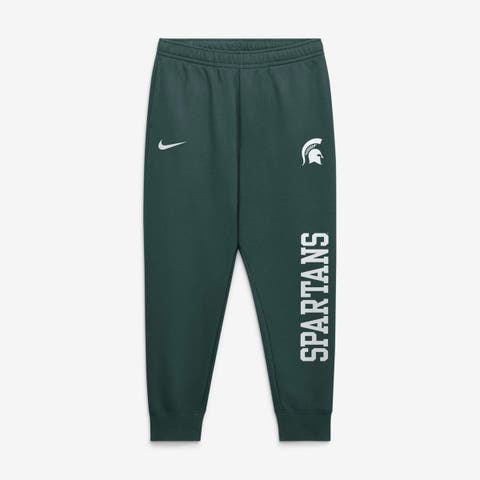 Men's Nike  Green Michigan State Spartans Primetime Club Fleece Joggers