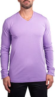 Maceoo Edison Ascension V-Neck Long Sleeve T-Shirt