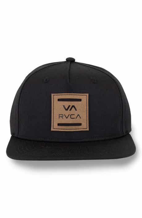 RVCA Standard Logo Patch Snapback Cap