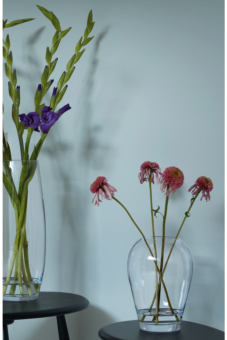 Flower Garden Bouquet Glass Vase, Alternate, color, CLEAR