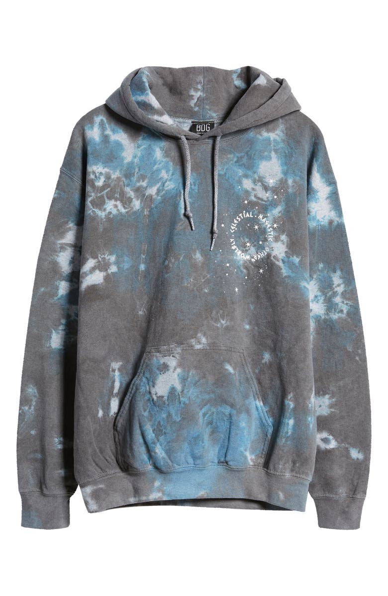BDG Urban Outfitters Women's Celestial Tie Dye Hoodie, Alternate, color, 