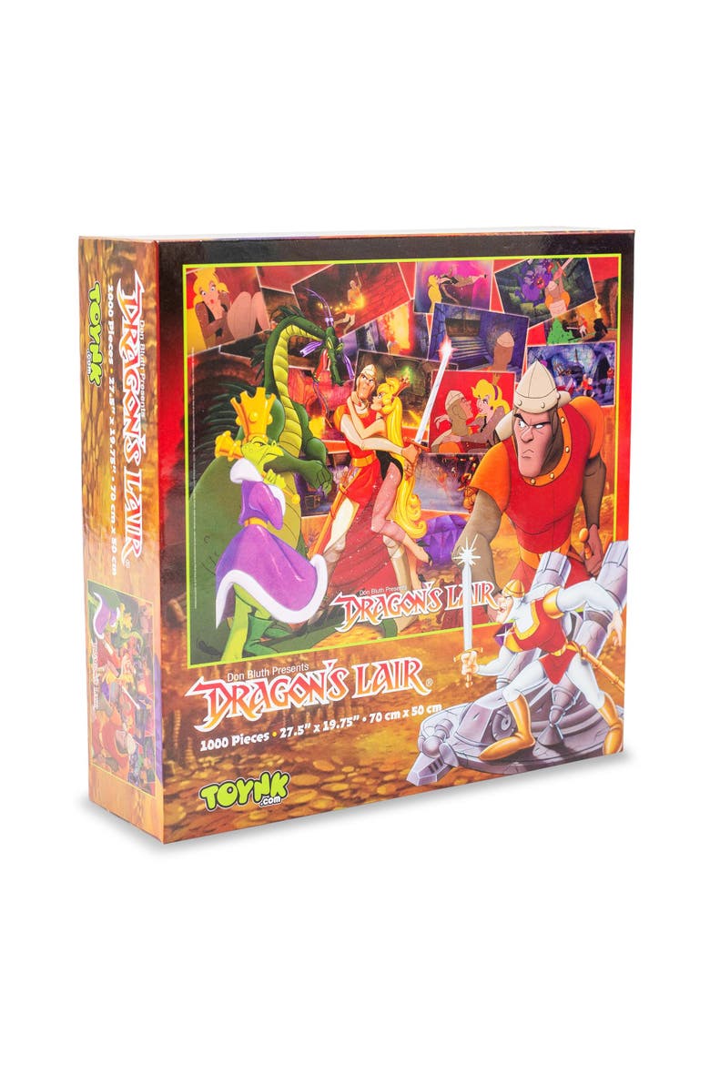 Dragon's Lair Collage 1000-Piece Jigsaw Puzzle | Toynk Exclusive, Alternate, color, Multi-Color