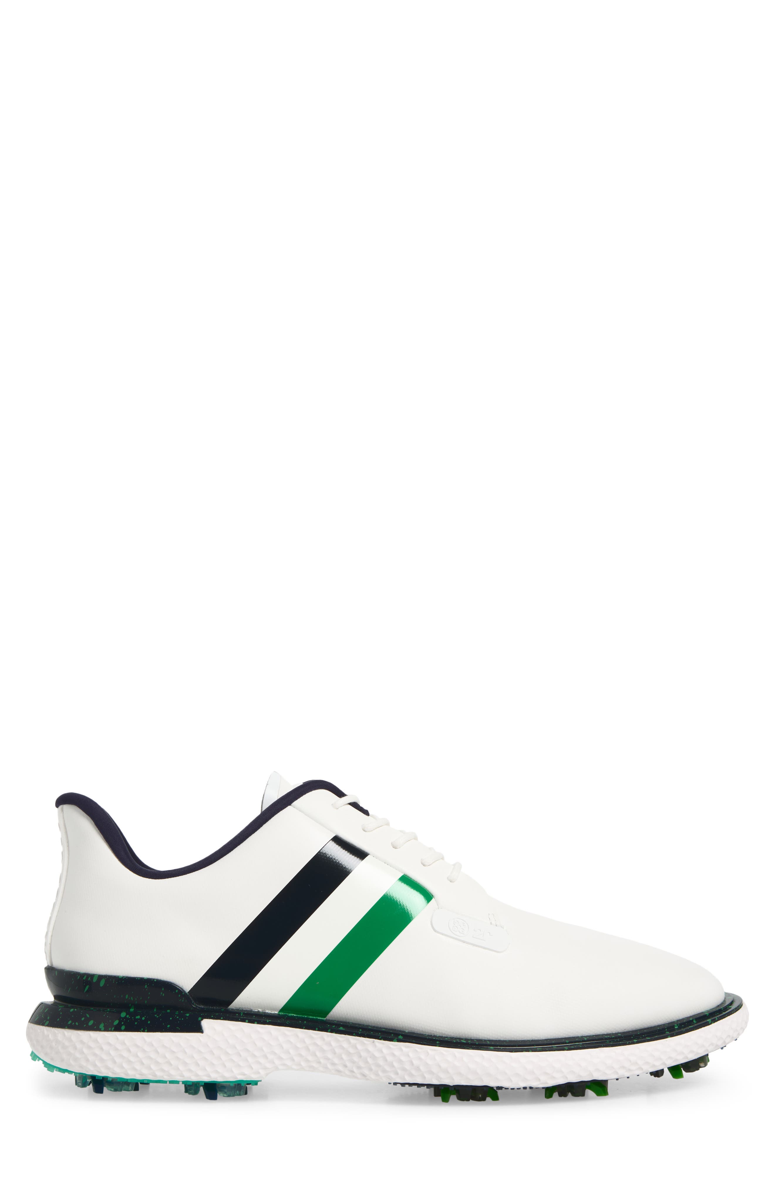 Gallivan2r G/Lock Stripe Golf Shoe, Alternate, color, SNOW / MULTI