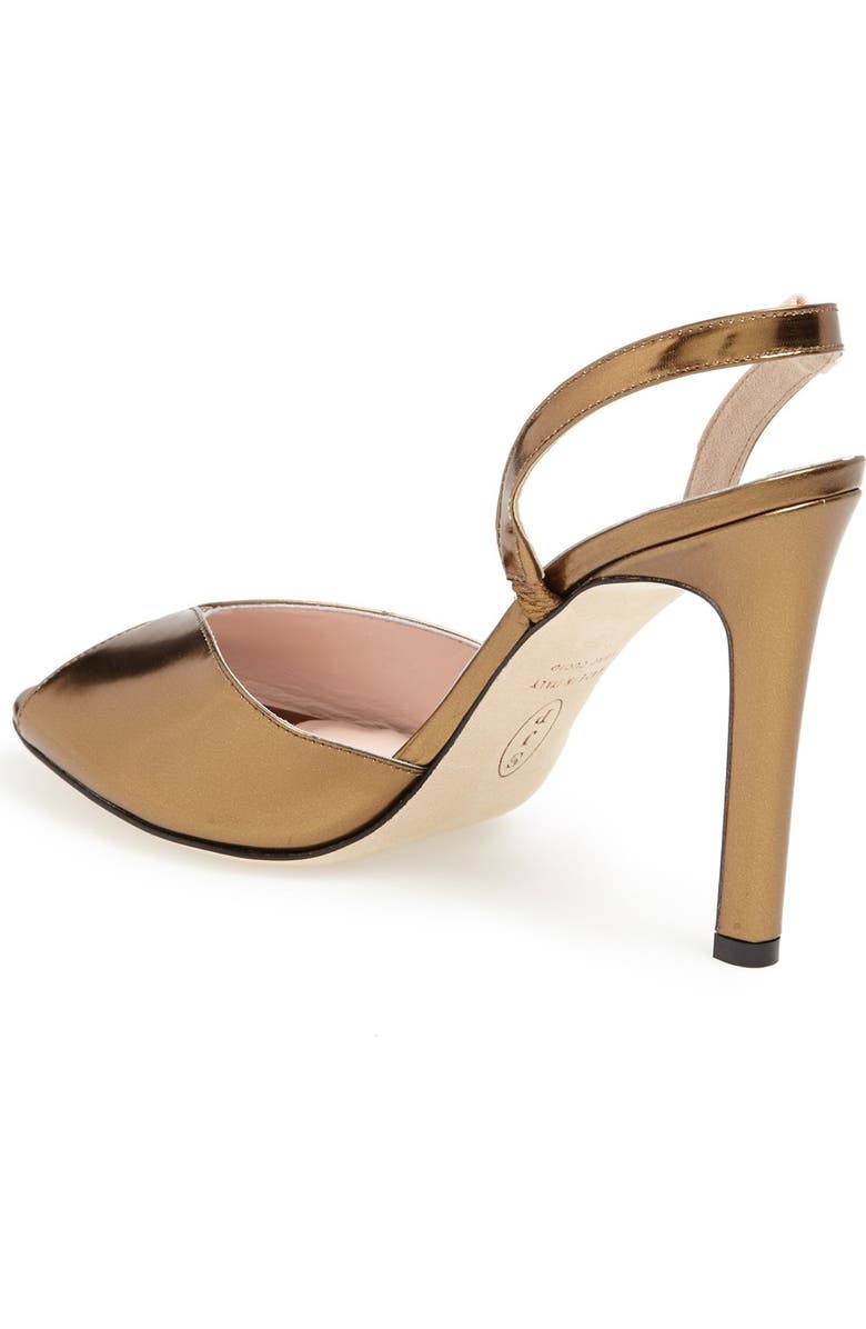 SJP by Sarah Jessica Parker SJP 'Slim' Peep Toe Pump, Alternate, color,