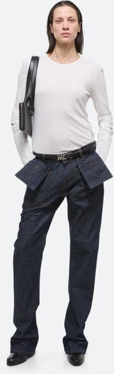 Utility Straight Leg Jeans
