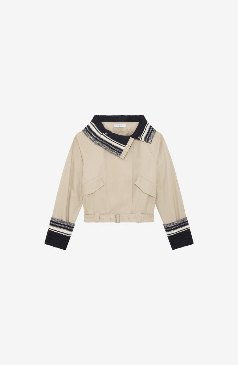 IRO Rimme Jacket, Alternate, color, Warm Grey