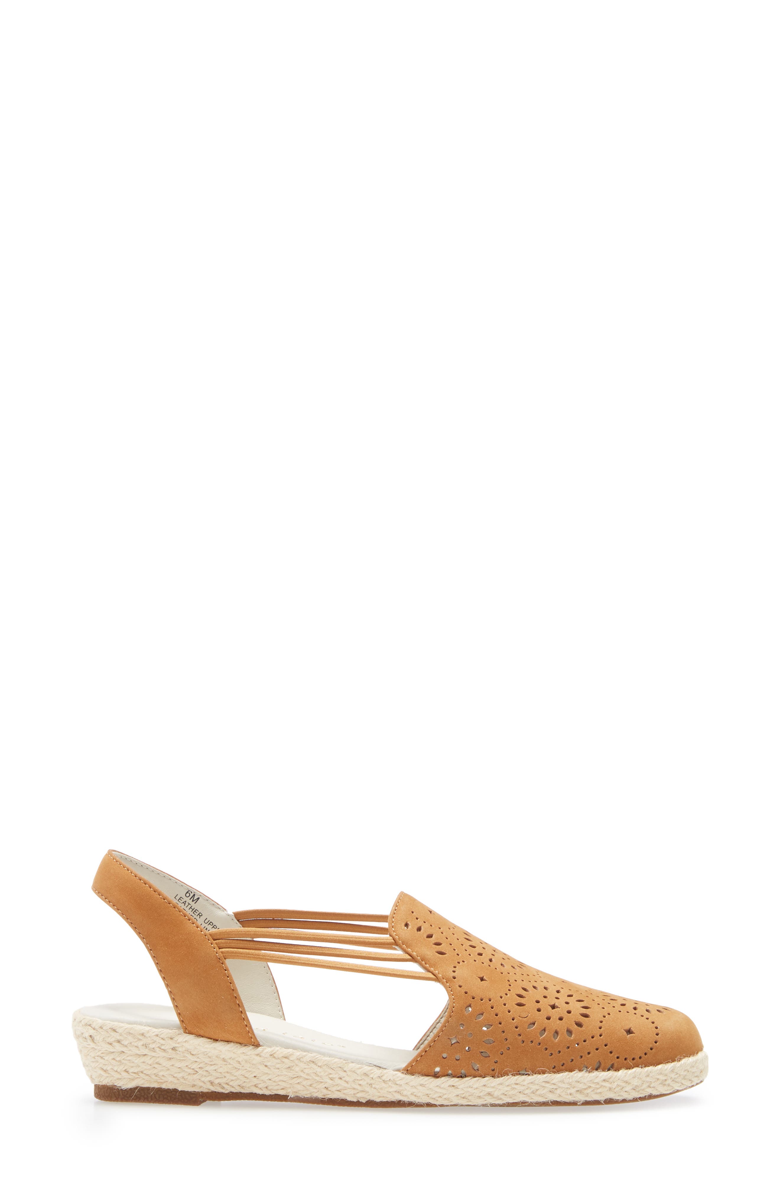 Zena Espadrille Wedge, Alternate, color, TAN NUBUCK LEATHER
