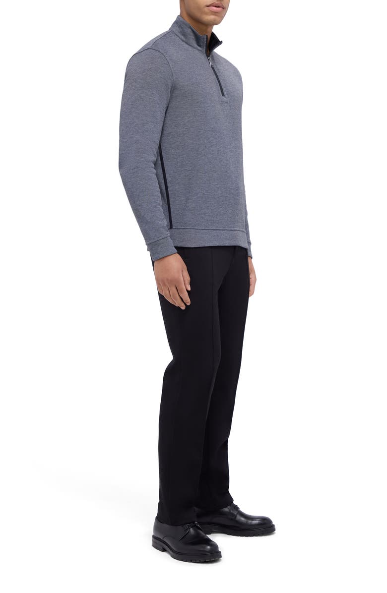 Bugatchi Quarter Zip Pullover, Alternate, color, 
