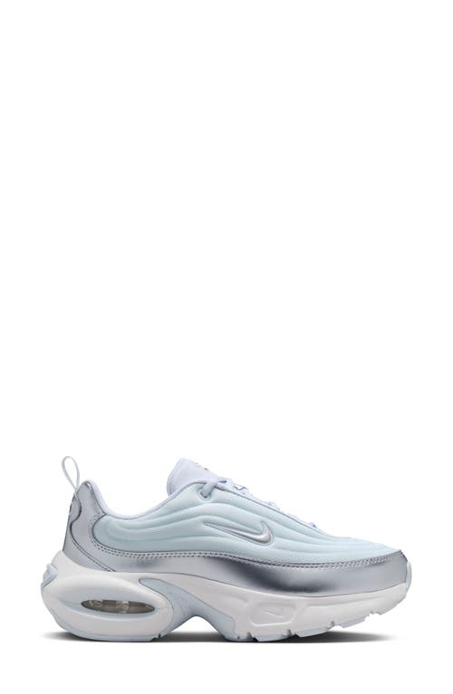 Nike Air Max Portal Sneakers In Grey/white/arctic Blast