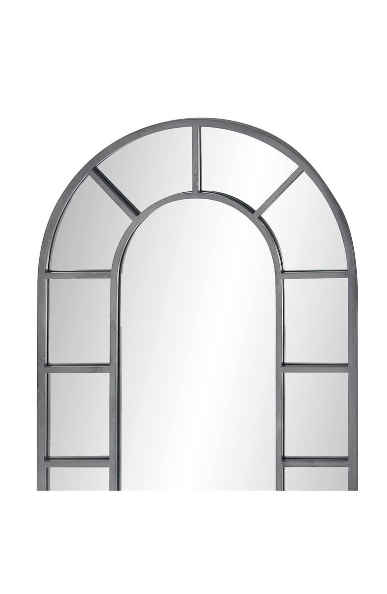 SONOMA SAGE HOME Black Metal Window Pane Inspired Wall Mirror, Alternate, color, 