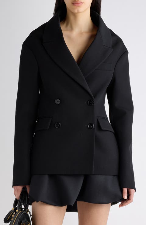 Stola Double Breasted Wool Jacket