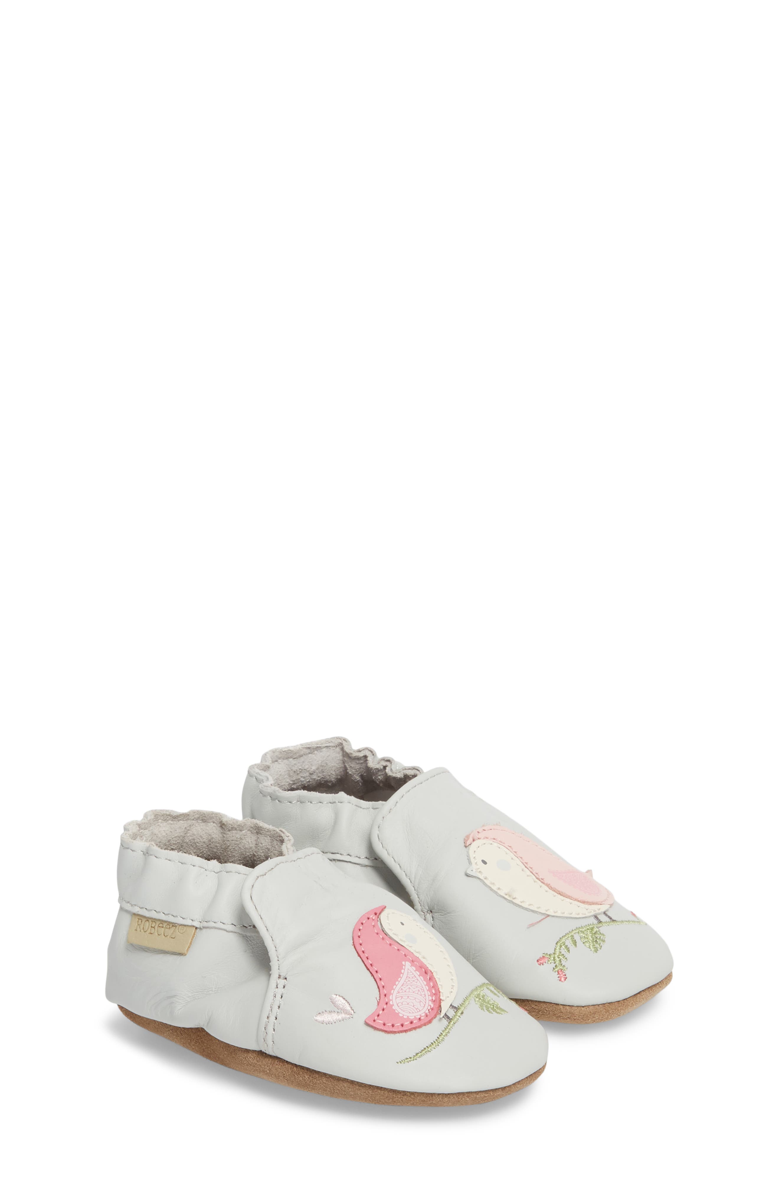 Robeez<sup>®</sup> Bird Buddies Crib Shoe, Main, color, 