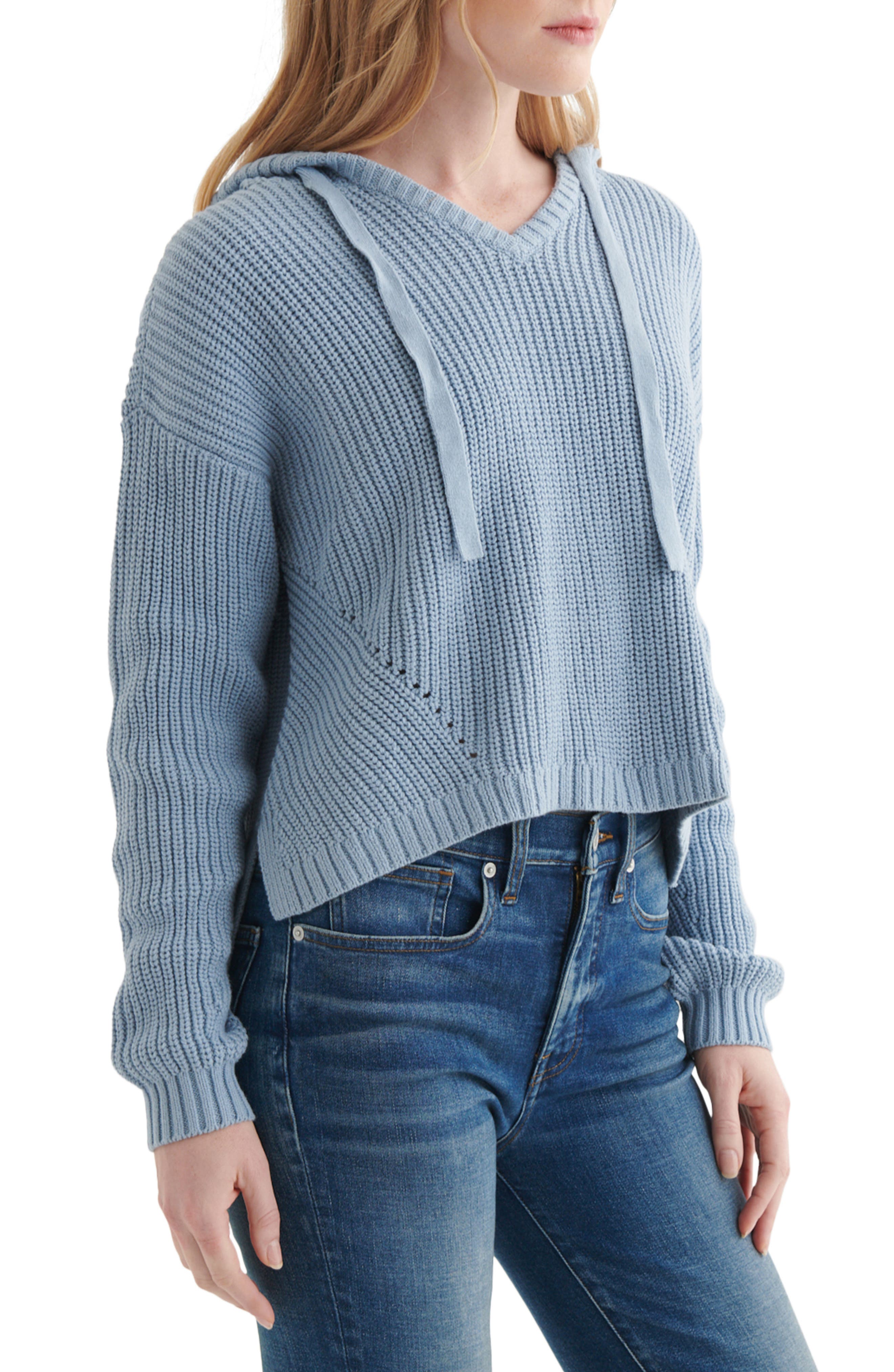Lucky Brand Sweater Hoodie (Women) | Nordstrom