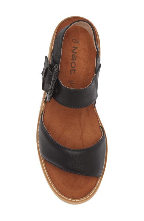 Naot Crepe Platform Sandal