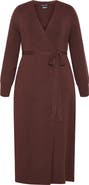 City Chic Goldie Longline Cardigan