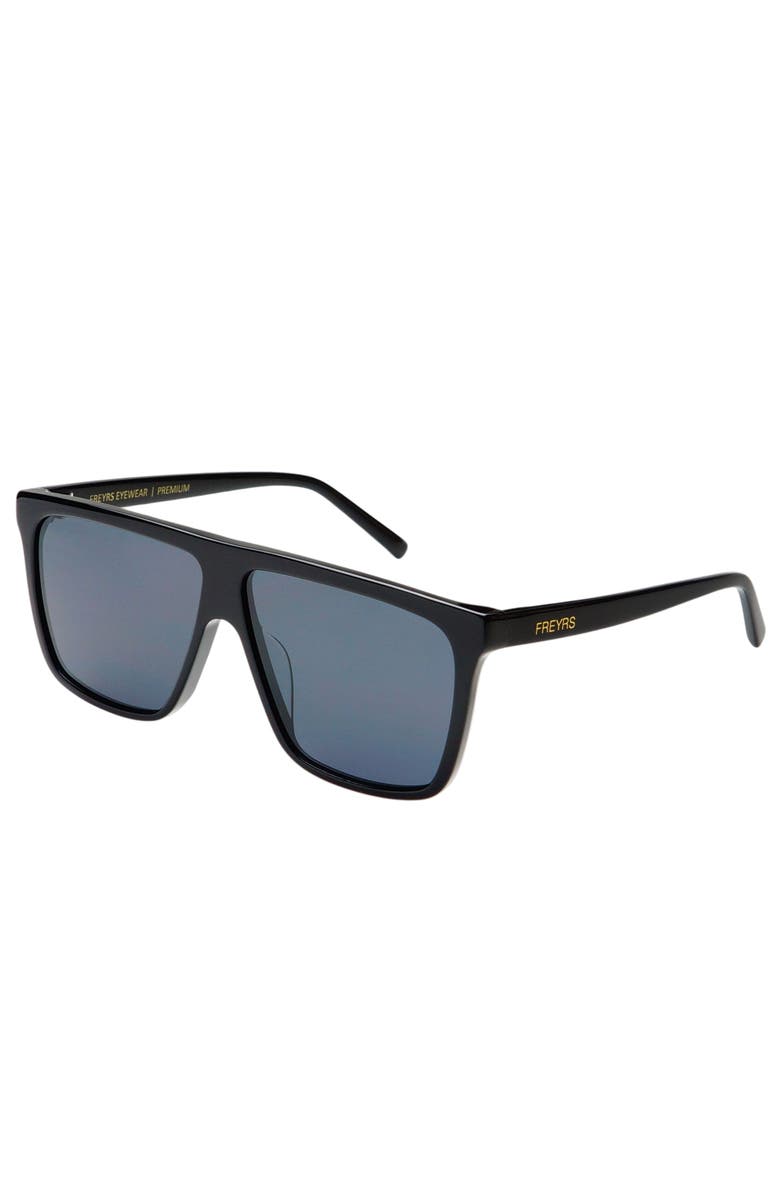 FREYRS Eyewear Dylan Square Sunglasses, Alternate, color, Black