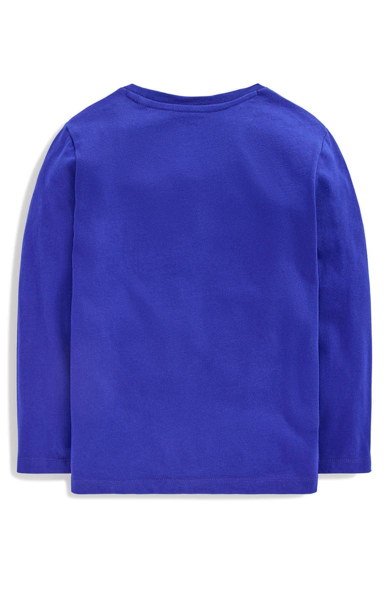 Mini Boden Kids' Superstitch Volcano Long Sleeve Cotton Graphic T-Shirt, Alternate, color, Volcano