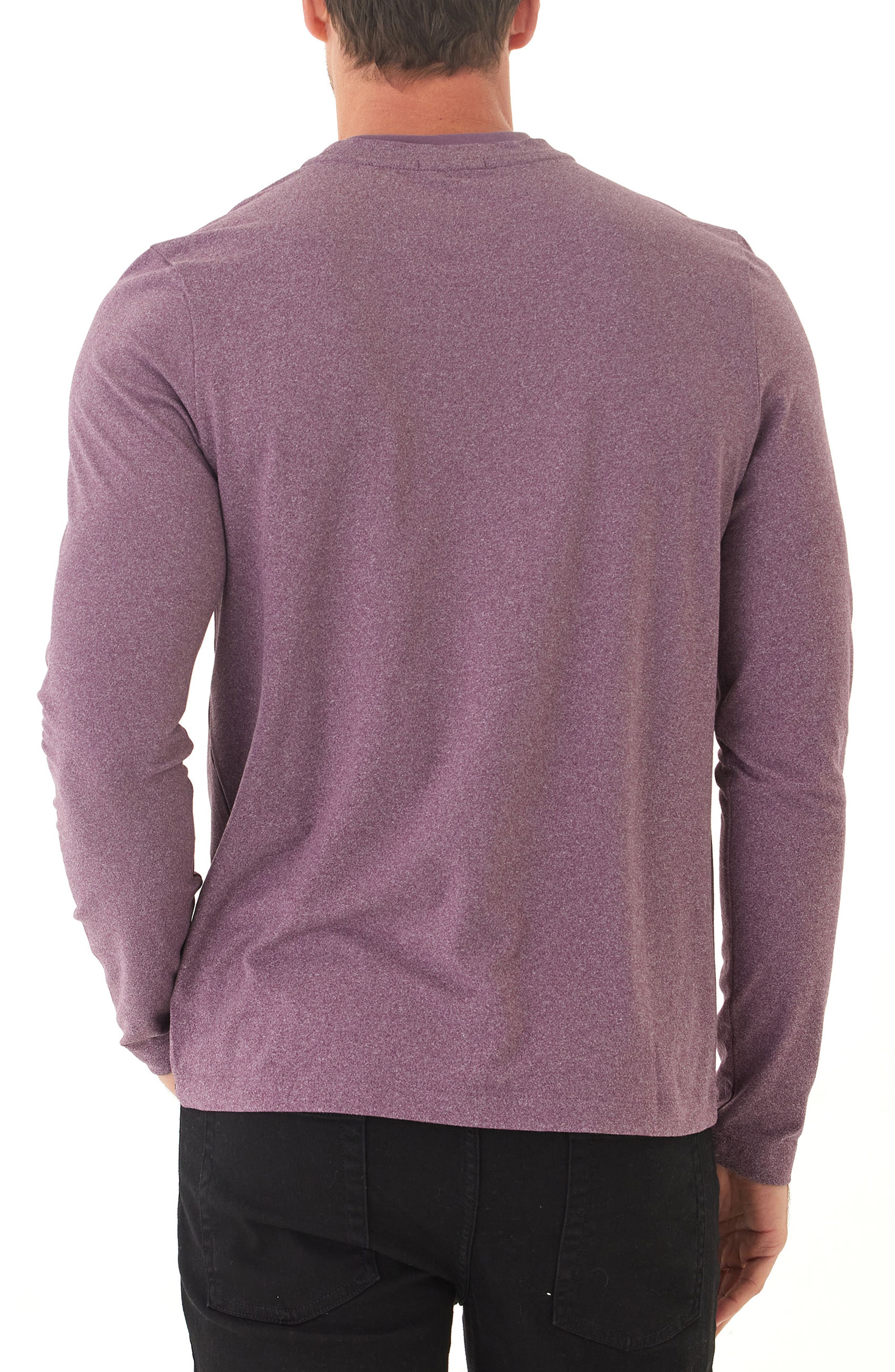 Parker Heather Luxe Long Sleeve T-Shirt - image 4